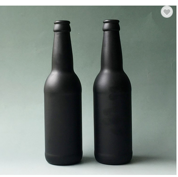 china 330ml matt black beer bottle manufacturer – East asia glass limited